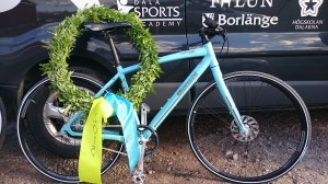 Fick en fin transportcykel också, hur visste dom att jag behövde det?! :)