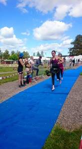 Upp från sim. 📷 Hanna Bartholdsson